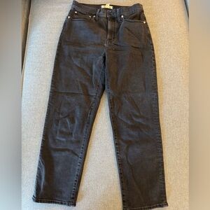Madewell classic straight jean